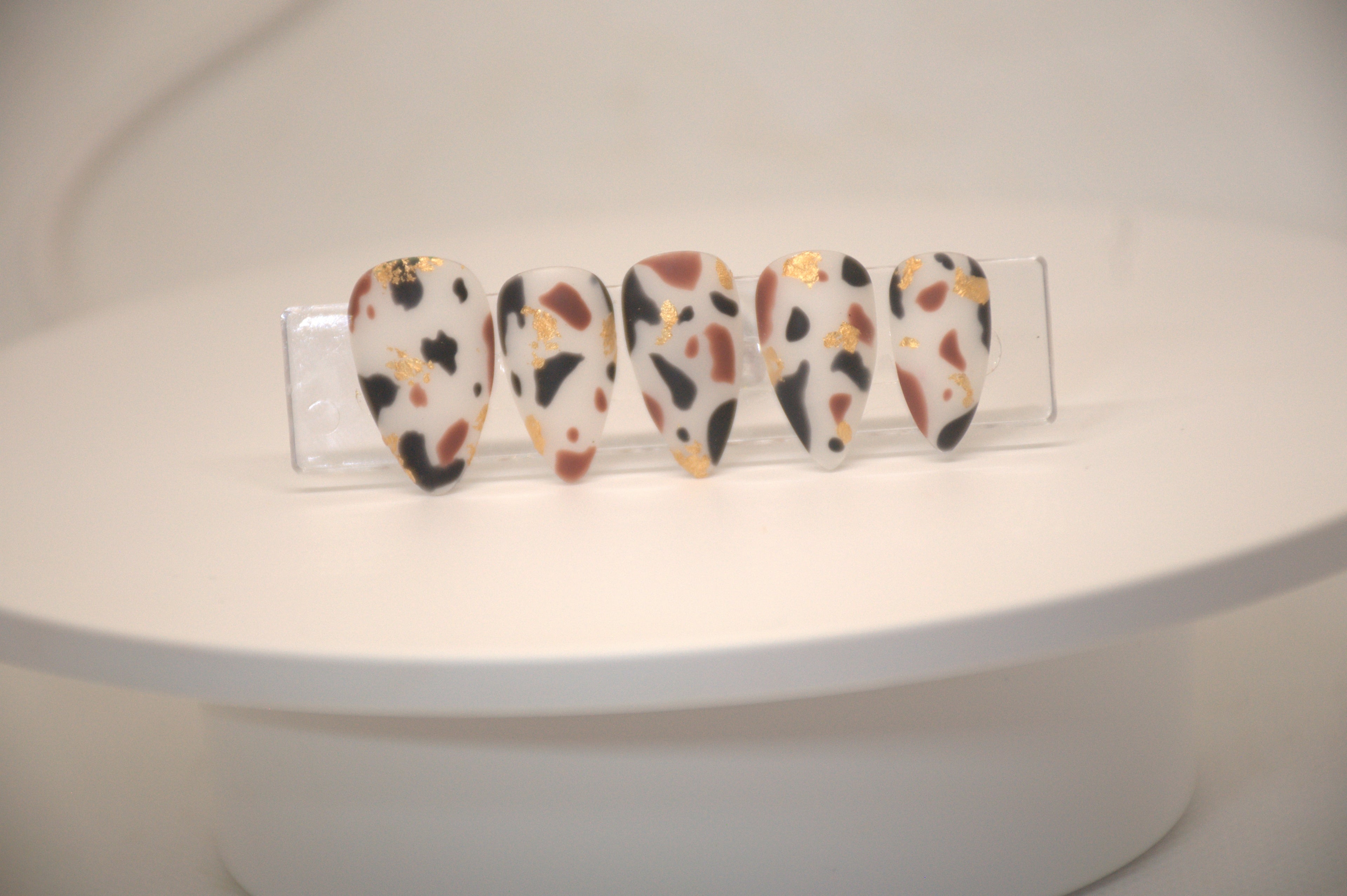 Golden Cow Print