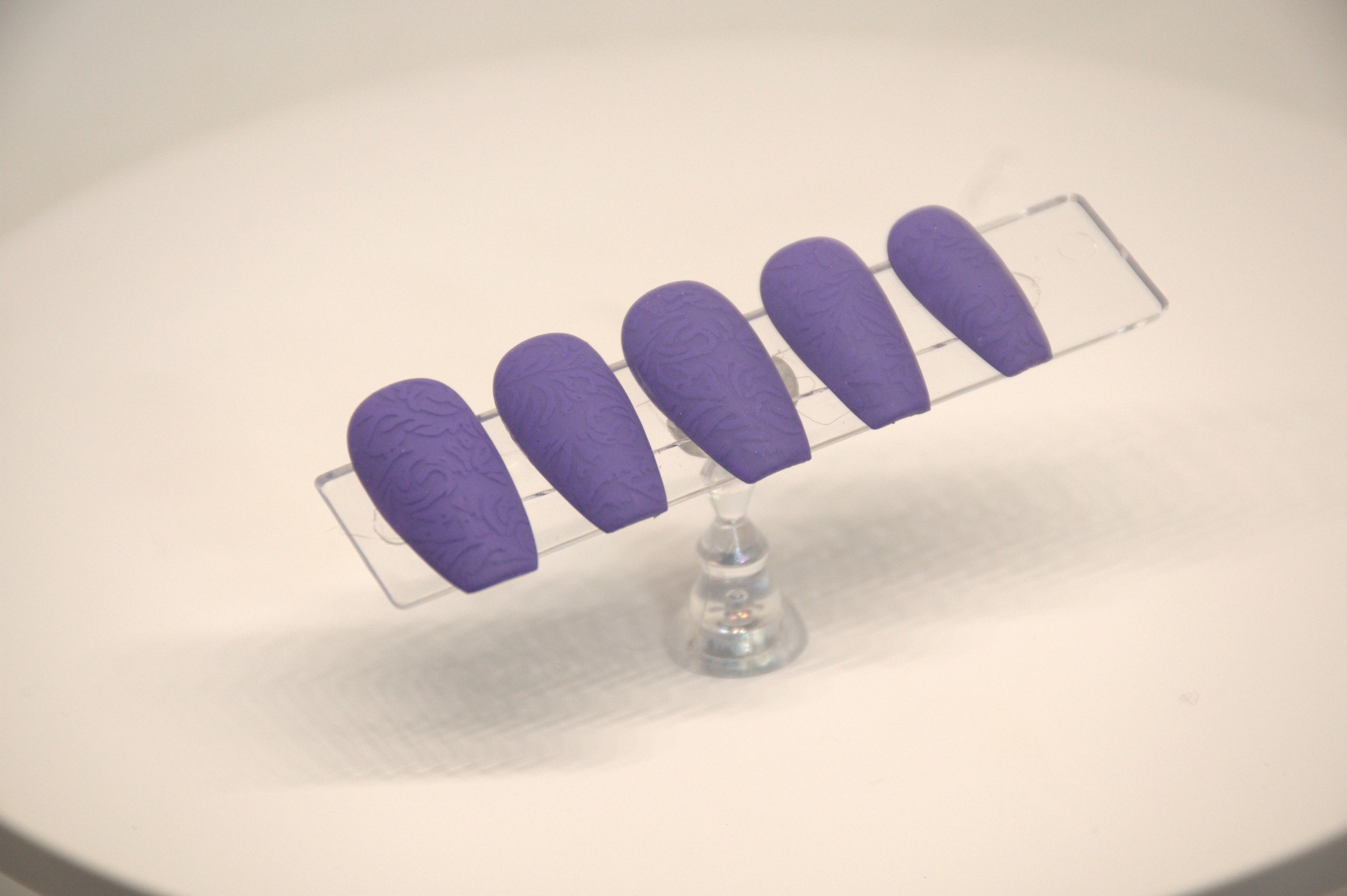 Purple Layered Wisps