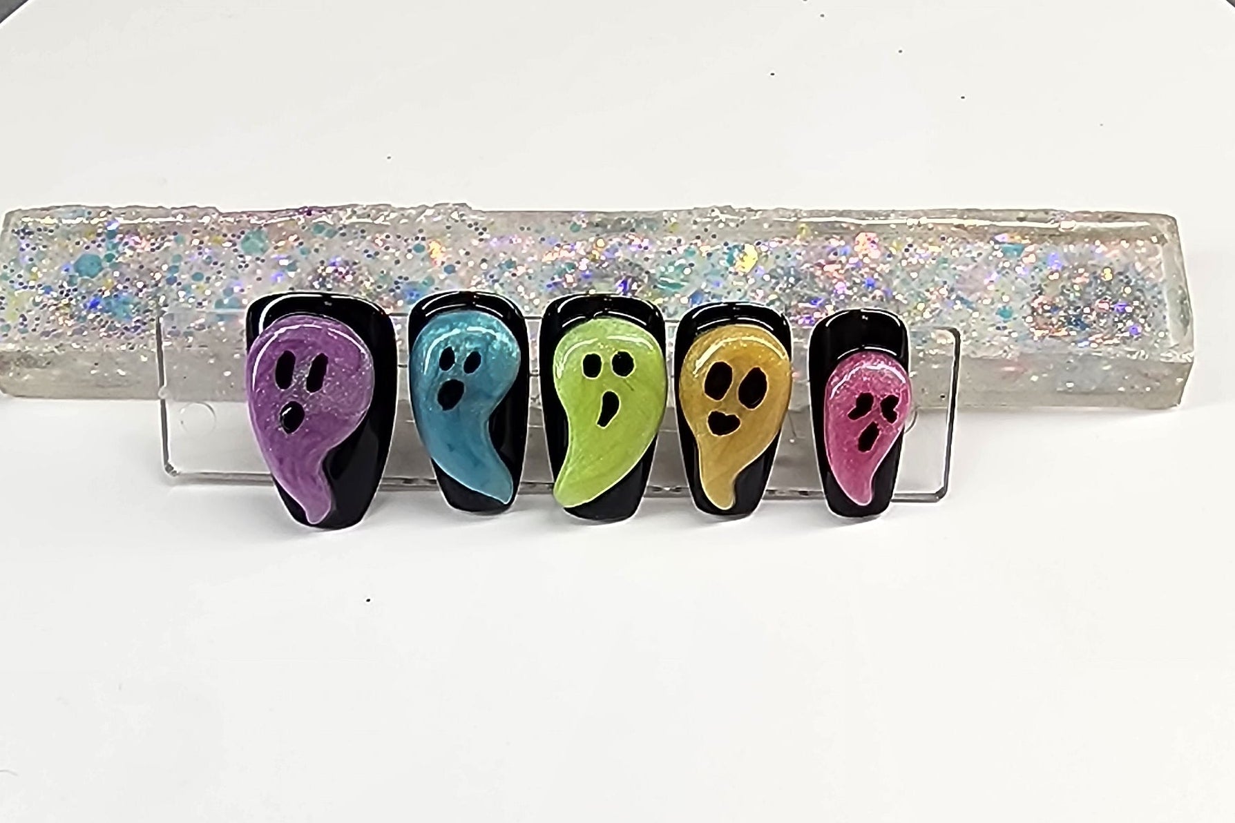 Glow in the Dark Multi-Color Ghost